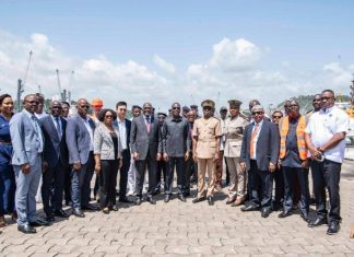 Port de San Pedro : Amadou Koné lance les travaux de dragage pour faciliter l’accès au Terminal industriel