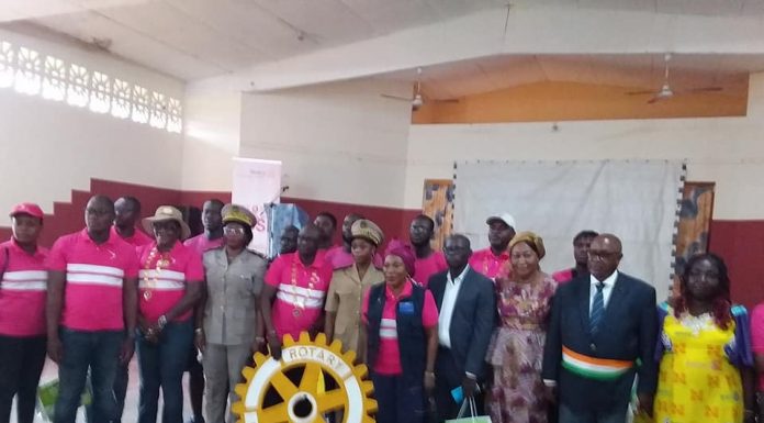 Côte d’Ivoire/ Octobre rose : le président de Rotary Océan Grand Bassam exhorte les populations à un dépistage précoce du cancer de sein et de l’utérus