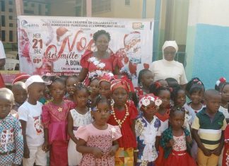 Noël /Orphelinat de Bondoukou : L’Association CREAFRIK crée la joie dans le cœur des enfants