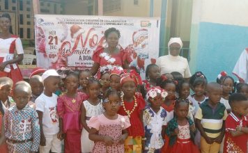 Noël /Orphelinat de Bondoukou : L’Association CREAFRIK crée la joie dans le cœur des enfants