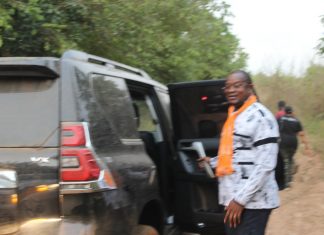 Région du Bounkani/ Le Départemental Michel Noufé brave les difficultés de sa zone à la conquête des militants pour le RHDP