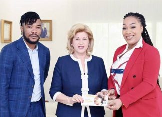 Côte d’Ivoire / Josey recue en audience par la Première dame Dominique Ouattara