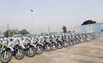 Côte d’Ivoire/Sécurité : la police se dote de 184 nouveaux matériels roulants.