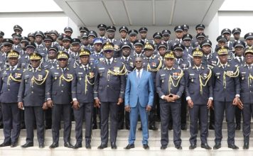 Présentation des vœux de nouvel an : la Police Nationale et l’ office National de la Protection Civile expriment leur gratitude au Ministre Vagondo Diomandé