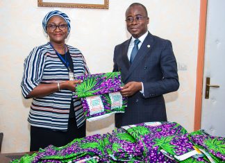 ORGANISATION DE LA JOURNEE INTERNATIONALE DES DROITS DE LA FEMME A LA DRH-MEF : L’HONORABLE BAMBA LANCINA OFFRE LE PAGNE A TOUTES LES FEMMES