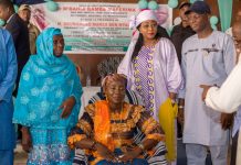 Cérémonie d’investiture de la présidente de l’Association des femmes Badegnan de Dualla: Dr M’Bahia Maférima Bamba appelle les cadres et fils du Worodougou à l’union et à la cohésion