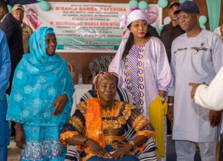Cérémonie d’investiture de la présidente de l’Association des femmes Badegnan de Dualla: Dr M’Bahia Maférima Bamba appelle les cadres et fils du Worodougou à l’union et à la cohésion