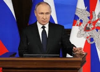 Guerre en Ukraine : Poutine accuse l’Occident de vouloir «en finir» avec la Russie