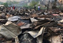 Côte d’Ivoire / Incendie à Cocody-Angré : Plusieurs habitations parties en fumée.