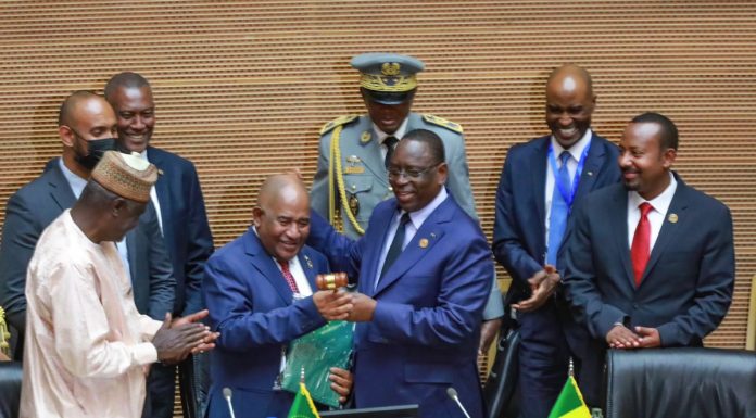 Présidence de l’Union Africaine (UA): Le Comorien Azali Assoumani remplace son homologue sénégalais Macky Sall