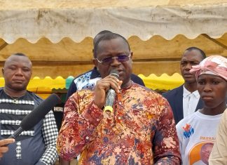 Autonomisation des jeunes du Bounkani : Dr Michel Noufé offre du matériel agricole aux associations de jeunesses de Téhini