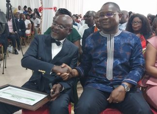 Reconnaissance du mérite : Adolphe OUATTARA, le Filleul de NOUFE Michel, primé