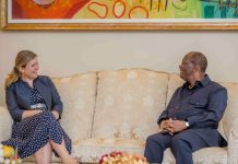 Côte d’Ivoire : Le Chef de l’État a eu un entretien avec la Présidente de l’Assemblée Nationale Française
