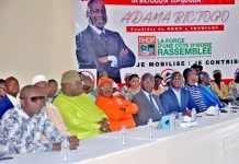 Côte d’Ivoire / Journée d’hommage et de remerciement au président Ouattara : La coalition des leaders des partis politiques, mouvements et associations s’engagent pour la victoire de Bictogo à Yopougon
