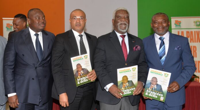 MIRECONA : Dr Nasser Serhan au nom du Ministre Kouadio Konan Bertin lance officiellement la sortie du magazine ‘’COHESION NATIONALE’