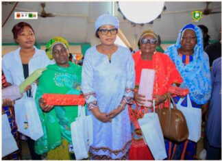 Séguéla : Dr M’Bahia Bamba Maférima Fouétay célèbre les femmes de la commune.