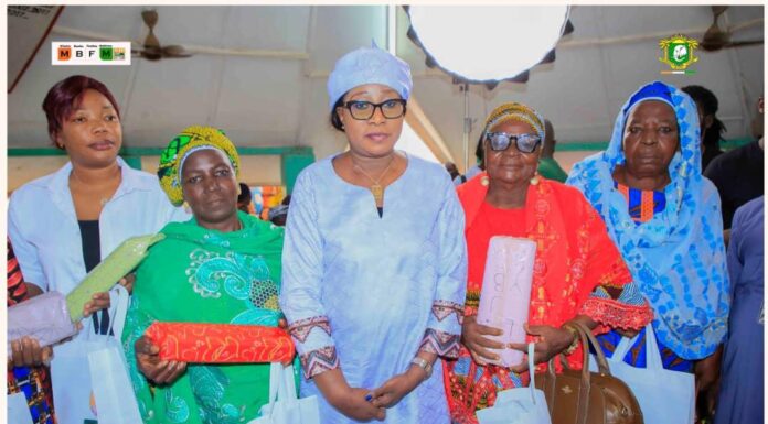 Séguéla : Dr M’Bahia Bamba Maférima Fouétay célèbre les femmes de la commune.