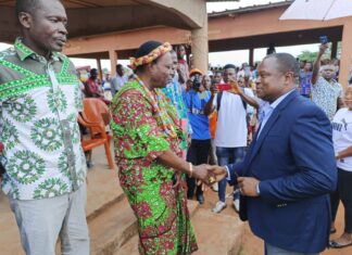 Région de la Mé / Dr Michel NOUFE, DMG du Trésor public mobilise la communauté du Bounkani autour du 1er Ministre Achi Patrick et du RHDP