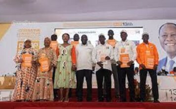 Côte d’Ivoire : Les candidats RHDP aux élections régionales et municipales 2023 officiellement investis par le président Alassane Ouattara