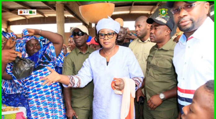 Municipales 2023 : les commerçantes de Séguéla choisissent Maférima Bamba pour améliorer leurs conditions de vie