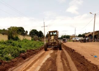 Séguéla : Dr Bamba Maférima initie des travaux de reprofilage et d’ouverture des voiries