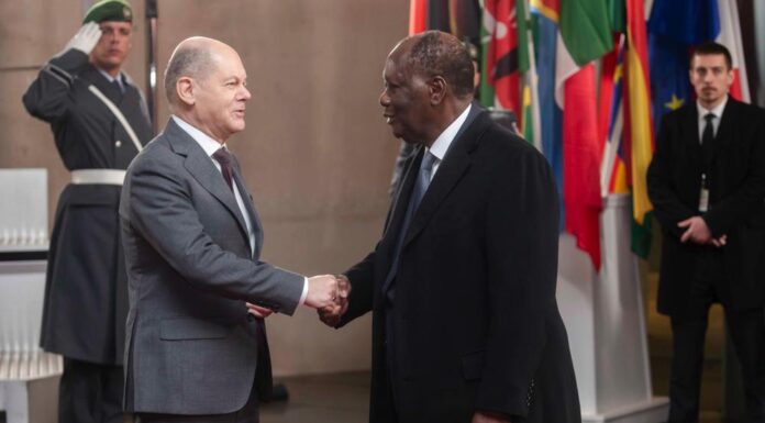 Côte d’Ivoire : Le Chef de l’Etat a eu un entretien avec le Chancelier de la République Fédérale d’Allemagne à Berlin