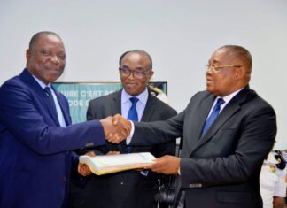 Côte d’Ivoire/Actualité affaires maritimes: Dr Serey Doh Célestin installé dans ses fonctions de ministre délégué auprès du ministère des transports, chargé des affaires maritimes.