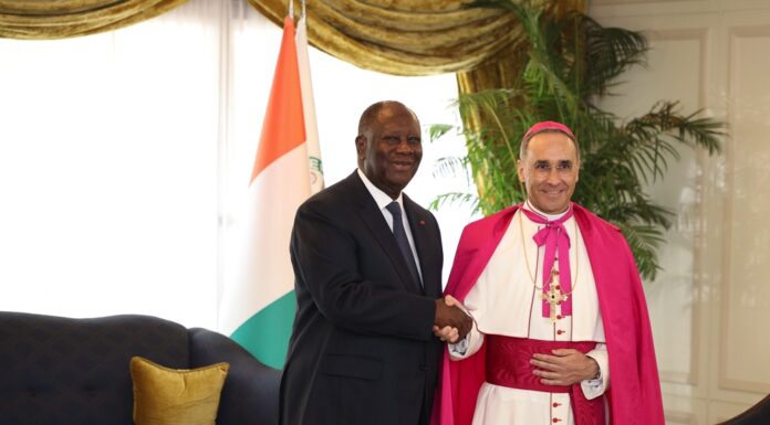 Côte d’Ivoire : Le Chef de l’Etat a reçu les Lettres de Créance de quatre nouveaux Ambassadeurs