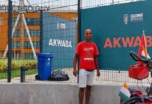 Interview/ Belahcen Abdérrahim 42 ans, supporteur n°1 de l’équipe nationale du Maroc, a effectué le déplacement à vélo depuis son pays pour assister à la CAN 2023 en Côte d’Ivoire : « Les Ivoiriens sont formidables et accueillants »