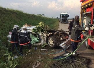 Côte d’Ivoire : Un accident de la circulation fait 4 morts sur l’autoroute du Nord