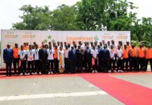 Côte d’Ivoire : Après l’éclatante victoire des Eléphants, le chef de l’Etat offre une villa de 50 millions FCFA et 50 millions FCFA à chaque joueur