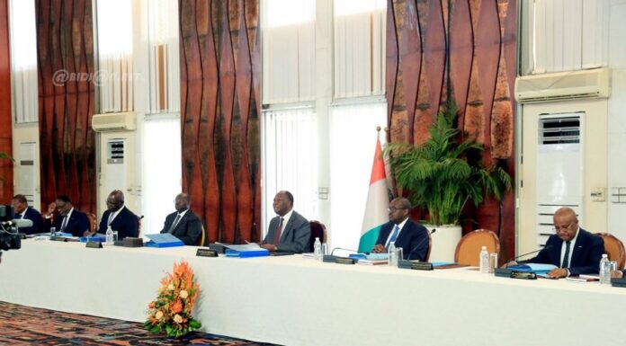 Côte d’Ivoire : Communiqué du conseil des ministres du mercredi 14 février 2024