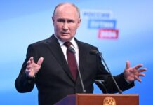 Présidentielle Russie: Vladimir Poutine réélu avec « 87% » des voix