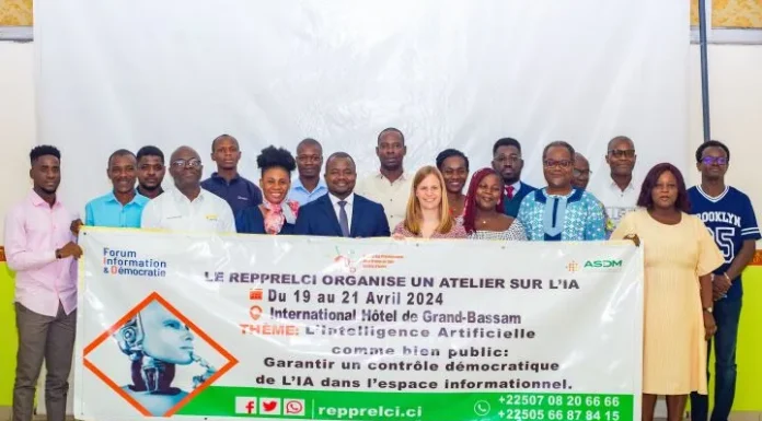 Côte d’Ivoire/ Lutte contre les fausses informations : Le REPPRELCI et le Forum Information et Démocratie forment les journalistes et la société civile sur les enjeux de l’Intelligence Artificielle
