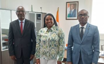 Côte d’Ivoire/Audience au Ministère délégué auprès du Premier Ministre, Ministre des Sports et du cadre de vie, chargé des Sports et du cadre de vie