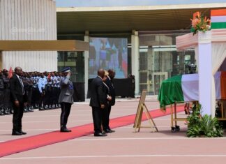 Côte d’Ivoire : La nation a rendu un ultime hommage à feu Henri Konan Bédié, ancien président de la République
