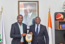 Audience/ Le ministre des sports a reçu Philippe Tchere, le nouveau Directeur Exécutif de l’UFOA B