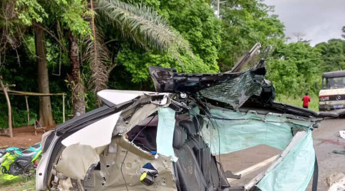 Côte d’Ivoire : 5 personnes perdent la vie dans un accident de la circulation sur l’autoroute du Nord