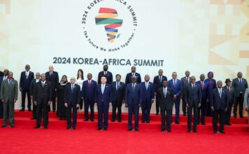 Cérémonie officielle de lever de rideau des assemblées annuelles Fmi-banque mondiale