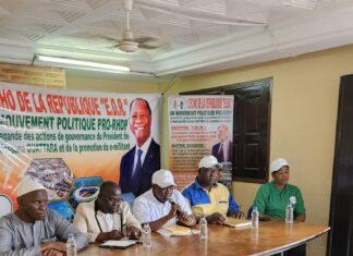 Inauguration d’un Nouveau Mouvement Politique Affilié au RHDP à Abobo