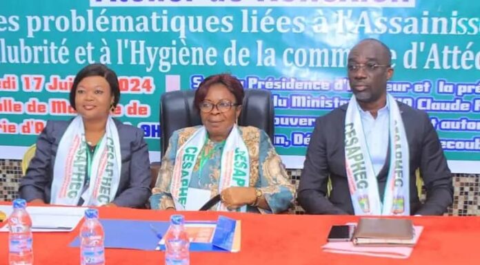 Assainissement et la salubrité à Attécoubé: Des pistes de solution au cœur d’un atelier