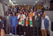 Jeux Olympiques Paris 2024 : CISSE Cheick Sallah accueilli en Héros à Abidjan