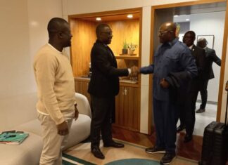 Jeux Paralympiques Paris 2024 : arrivée du Ministre ADJE Silas Metch à paris en France