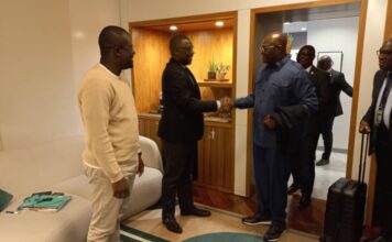 Jeux Paralympiques Paris 2024 : arrivée du Ministre ADJE Silas Metch à paris en France
