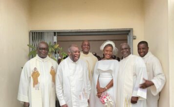 Côte d’Ivoire : Laurent Gbagbo et Nady Bamba se sont mariés devant le maire