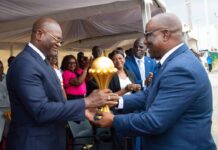 CAN 2023/Trophée tour: Le trophée fait escale à l’INJS