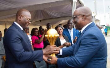 CAN 2023/Trophée tour: Le trophée fait escale à l’INJS