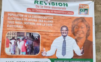 Election Présidentielle 2025 en Côte d’Ivoire/ BOUNKANI: Dr Michel NOUFE sensibilise à l’inscription sur la liste électorale