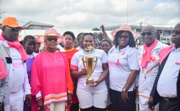 OCTOBRE ROSE 2024/ Anyama : Le Ministère des sports et du cadre de vie sensibilise les femmes aux dangers du cancer des seins