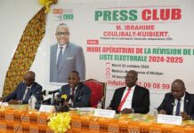 Côte d’Ivoire/ PRESS CLUB UNJCI : Le président de la CEI invite les ivoiriens à s’inscrire massivement sur la liste électorale